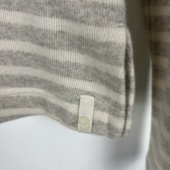 Mountain Hardwear Wool Blend Ski Sweater Base Layer Warm Cozy Striped Women’s M - Picture 2 of 11